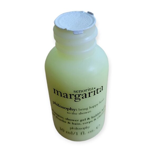 Philosophy Senorita Margarita 3-in-1 Body Wash/Shampoo/Bubble Bath size 1oz NWT - Picture 4 of 5